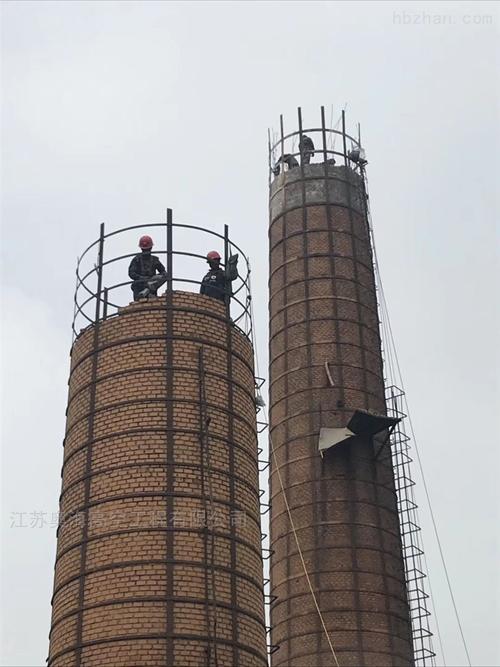 产品库 环保服务 环境服务 环境工程设计 宝鸡拆烟囱公司-55米砖烟囱